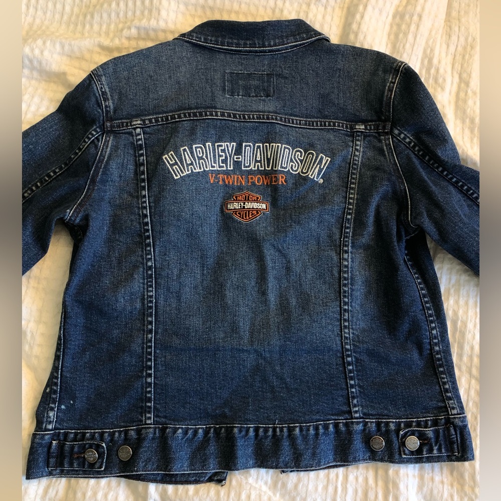 Harley Davidson jean jacket